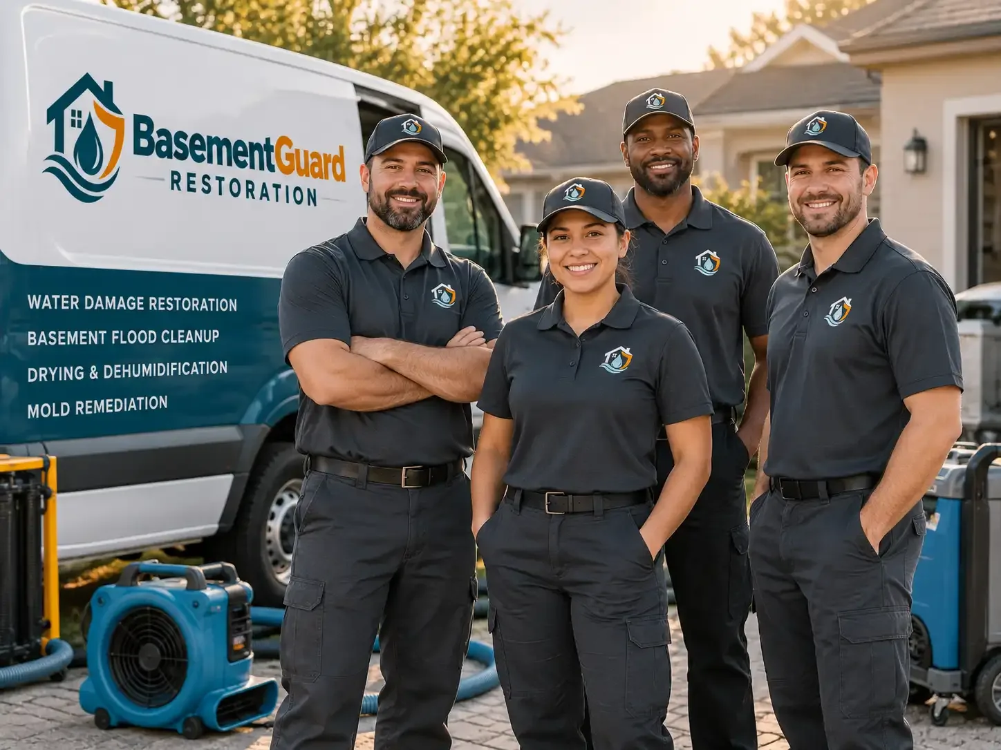 Basement Water Damage Restoration company in Olds, IA